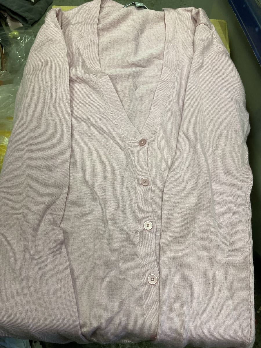 【服飾】 ユニクロ カーディガン ピンク系 新品 未使用拍卖