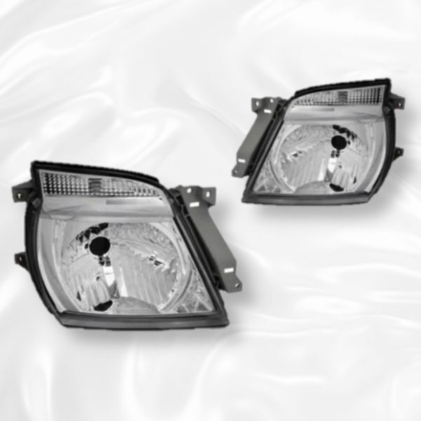 日産 キャラバン E25系 後期型 クリスタル ヘッドライト カスタム ランプ ドレスアップ レンズ パーツ 外装 ライト レンズ 新品拍卖