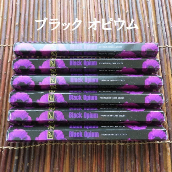 〓 新品 〓 お香 Zed Black ブラックオピウム 6箱セット 〓 Black Opium拍卖