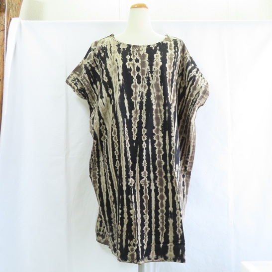 〓 新品 〓 タイダイ染め ビッグ プルオーバー 〓 エスニック アジアン チュニック カフタン コットン おしゃれ 〓AJ773拍卖