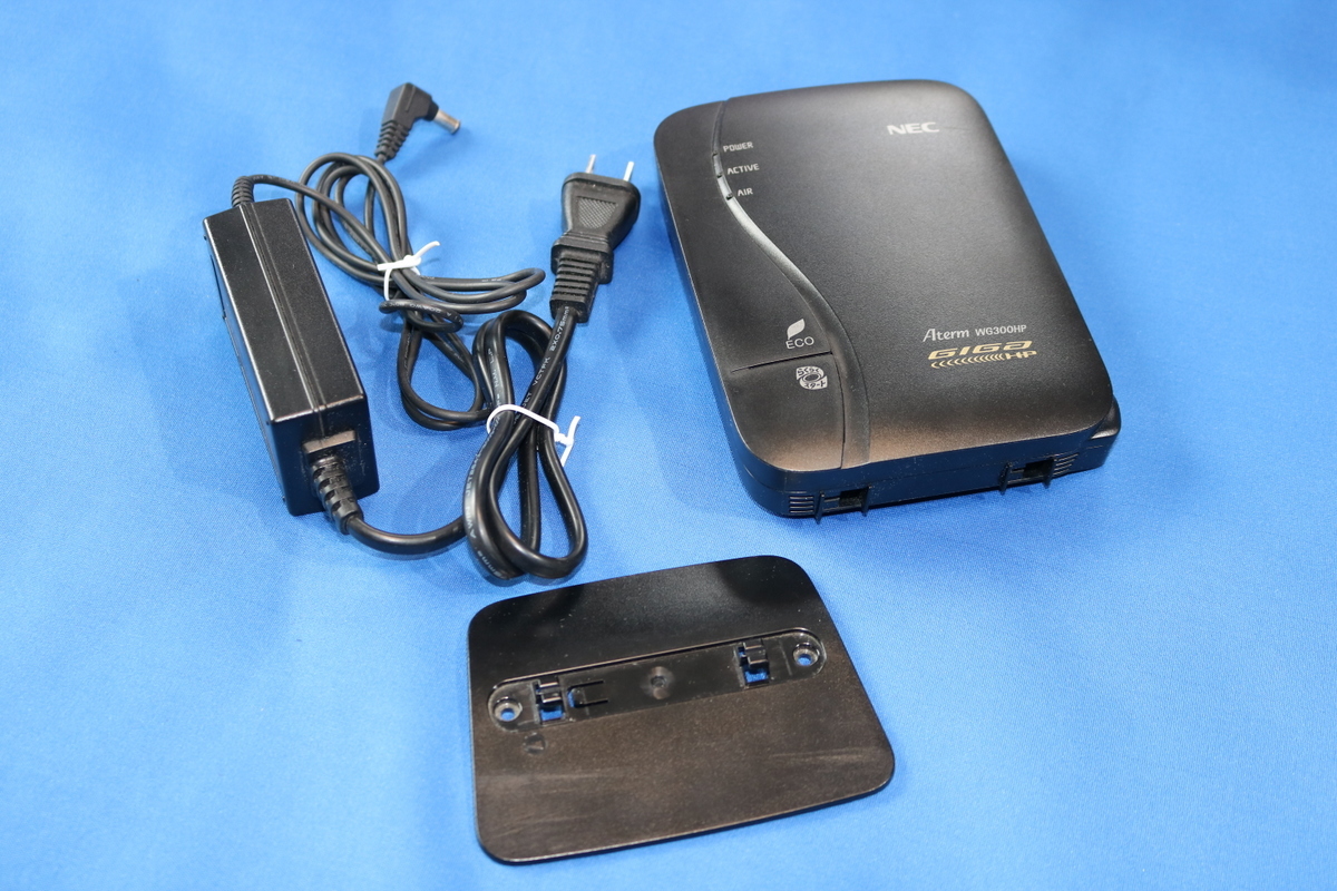 動作品 NEC Aterm WG300HP 無線LAN アクセスポイント ルーター ギガビットイーサネットハブ 拍卖