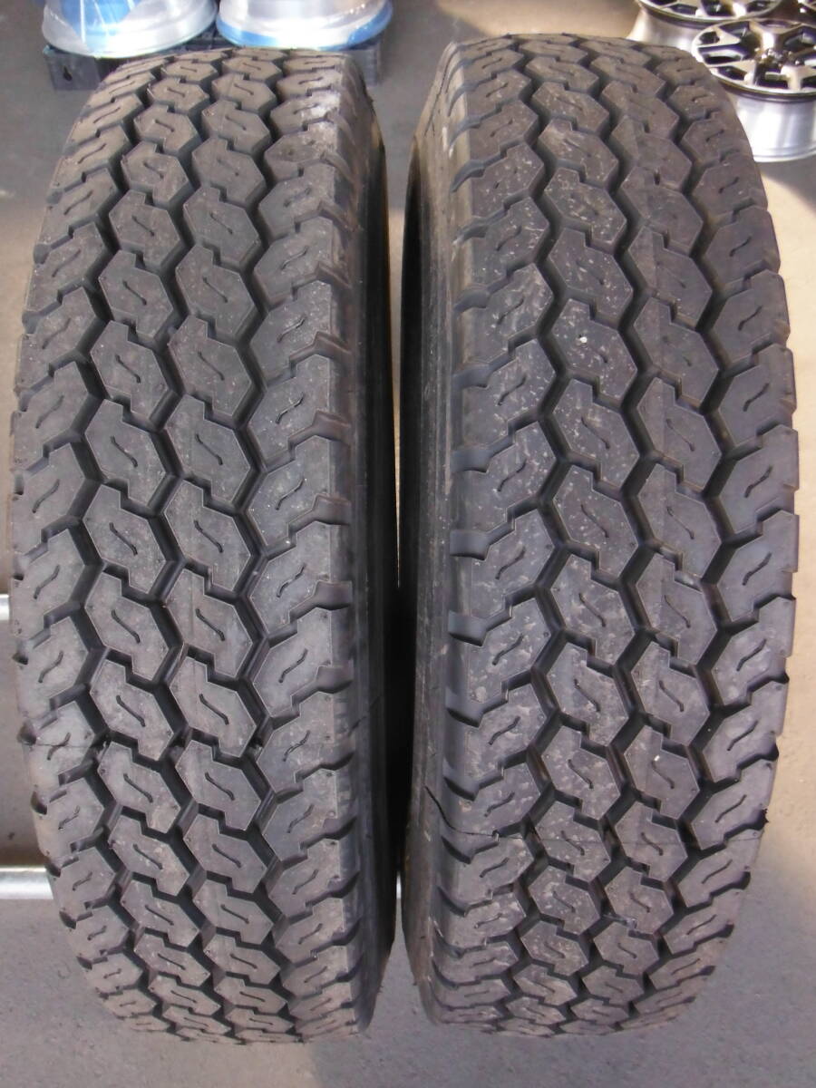 T2155 在庫処分 新品再生タイヤ 2本SET価格 11R22.5 16PR M746 ブリヂストン ミックス 11R225 11-22.5 リトレッド 更生拍卖