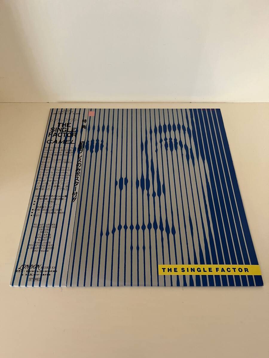 【LP】【'82 帯付国内初回盤】CAMEL / THE SINGLE FACTOR拍卖