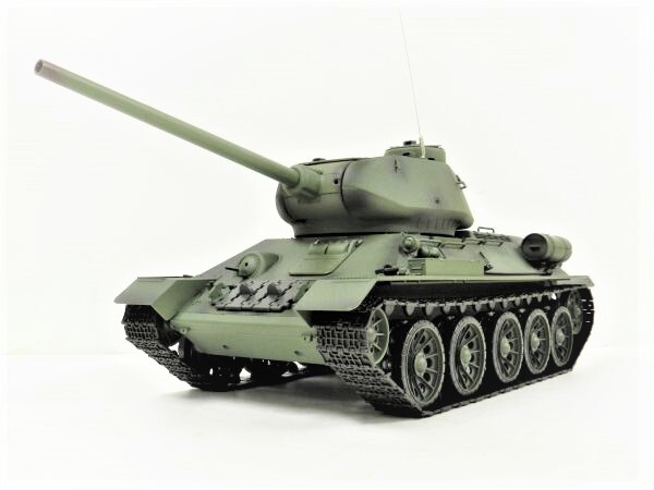 ☆塗装済み完成品戦車ラジコン☆ Heng Long 2.4GHz 1/16 戦車ラジコン ソ連 T-34 3909-1 【赤外線バトルシステム付 対戦可能 Ver.7.0】拍卖