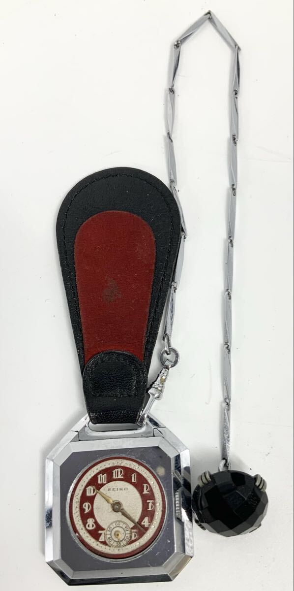 【10】時計 ポケットウォッチ セイコー SEIKO 現状品 精工舎 アンティーク 変り文字盤 中古拍卖