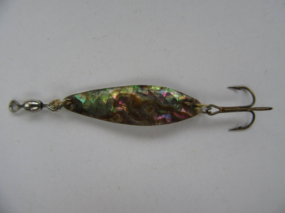 RYOBI LAKECHARIOT 35mm 3g リョービ レイクシャリオット アワビ シェル 渓流 岩魚 山女魚 イワナ ヤマメ トラウト拍卖