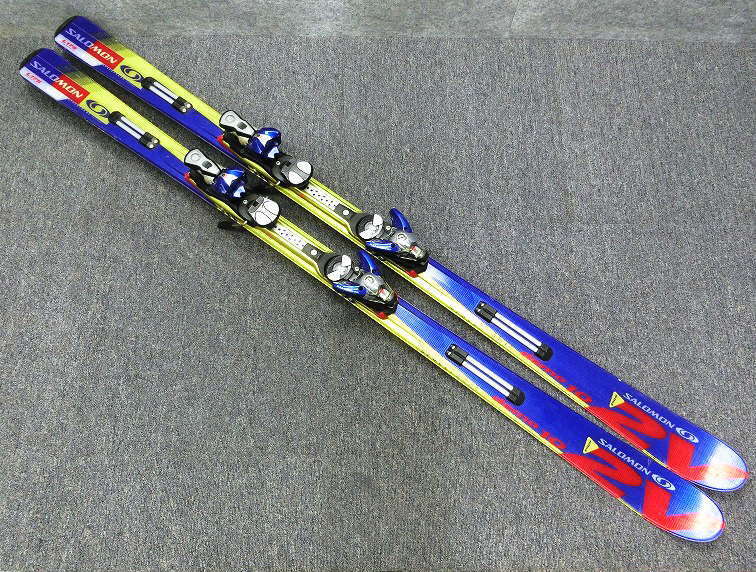 1494★SALOMON DEMO10 175cm★中古/ロング板/サロモン/デモ系/大回り/R17m/メンテ済み拍卖