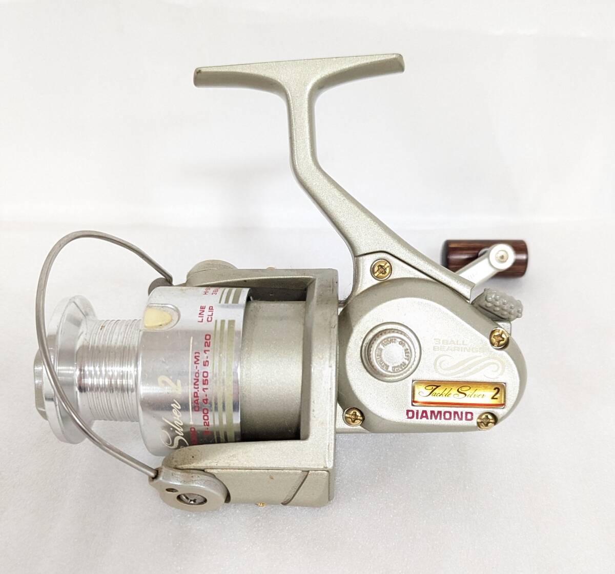 DIAMOND タックルシルバー2 5.1:1 HI・SPEED リール 中古 現状品拍卖