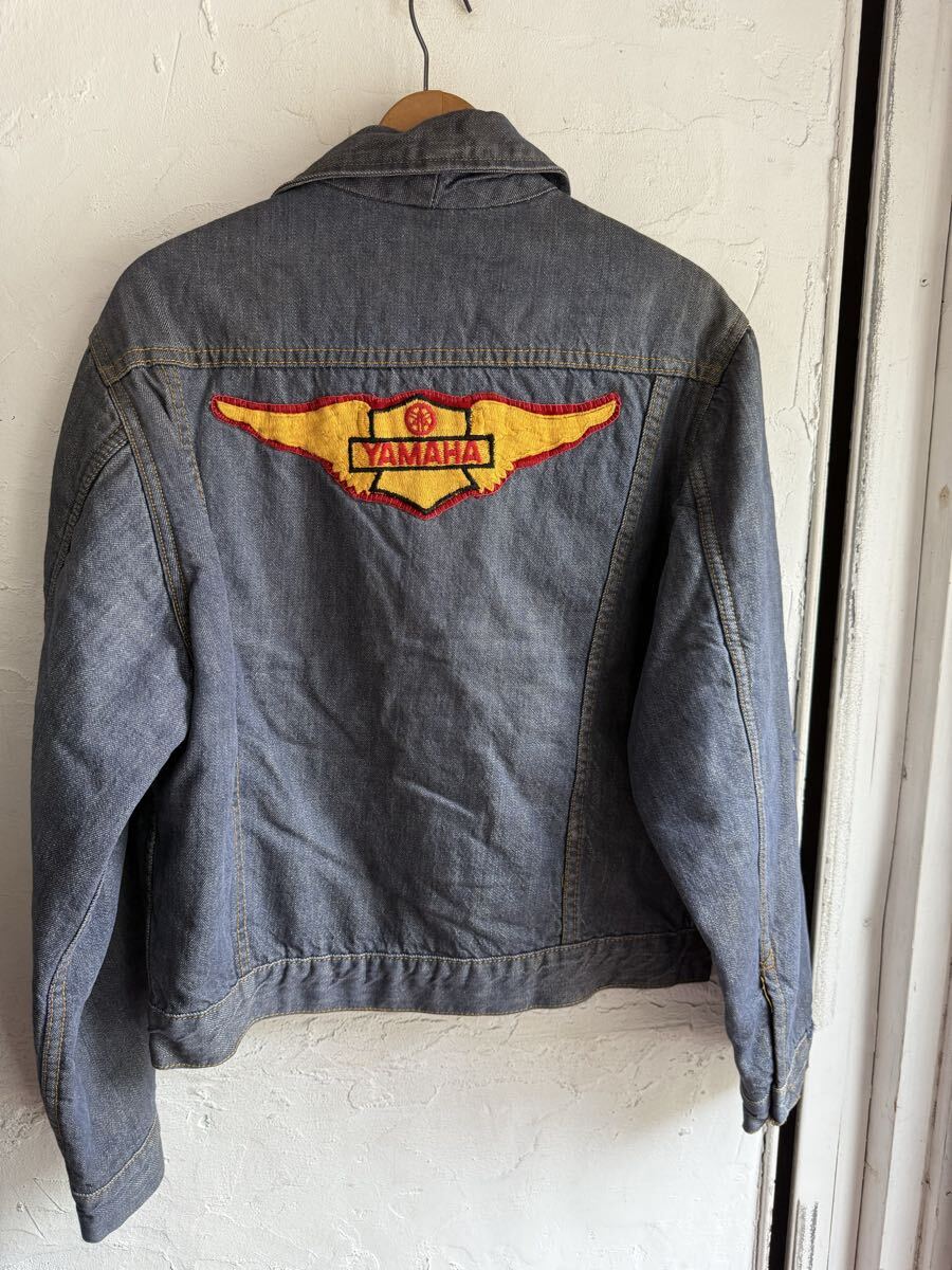 70s ローバック デニムジャケット ビンテージ Yamaha 拍卖