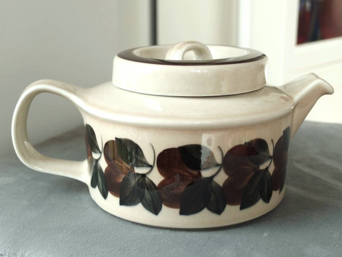 SALE! 北欧雑貨 ARABIA アラビア RUIJA ルイージャ ティーポット(茶漉し付き) Ulla Procope ウラ・プロコッペ拍卖