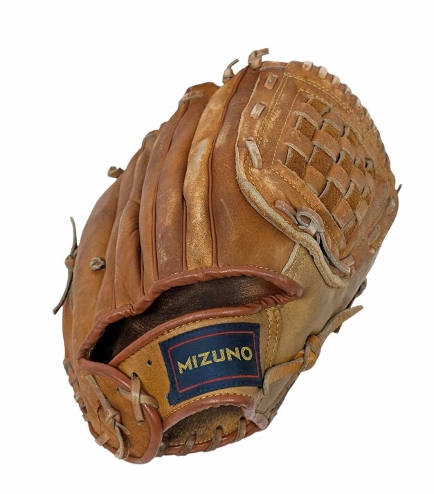 ミズノ グローブ 野球 ヴィンテージ レザー ブラウン LITE FLEX mizuno 29cm GB363 右利き 【中古】拍卖