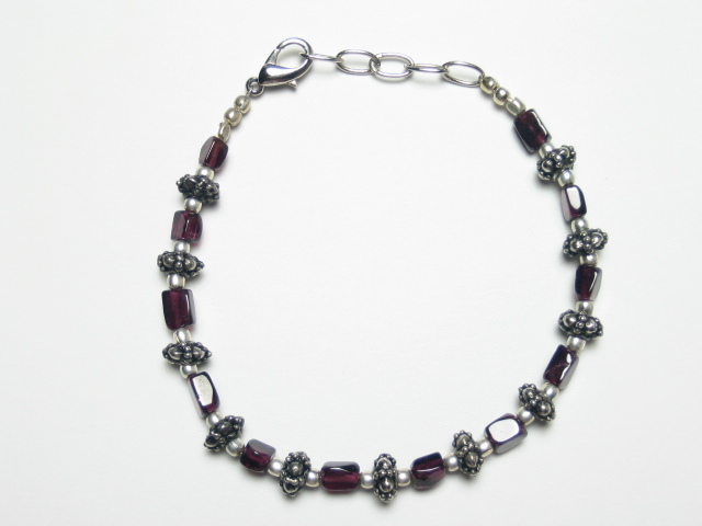 ◎●ブレスレット ガーネット    デザインNO.7-5-3拍卖