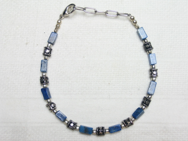 ◎●ブレスレット ラピスラズリ   デザインNO.7-1-4拍卖