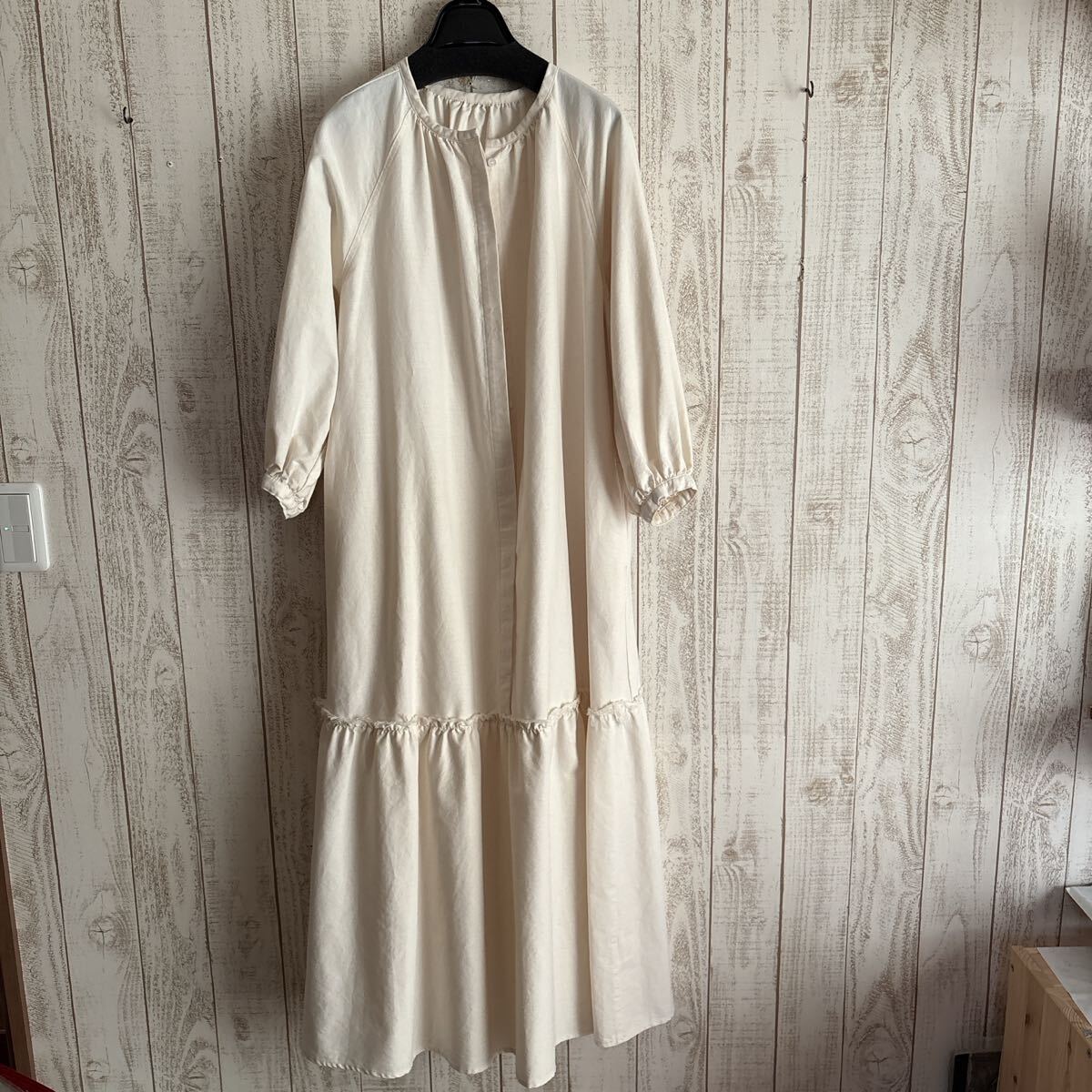 未使用に近い ロンハーマン ロングワンピース 長袖拍卖