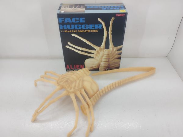 S/ ツクダホビー ALIEN FACE HUGGER エイリアン フェイスハガー フルサイズ ソフビ フィギュア 現状品 / NY-2323拍卖