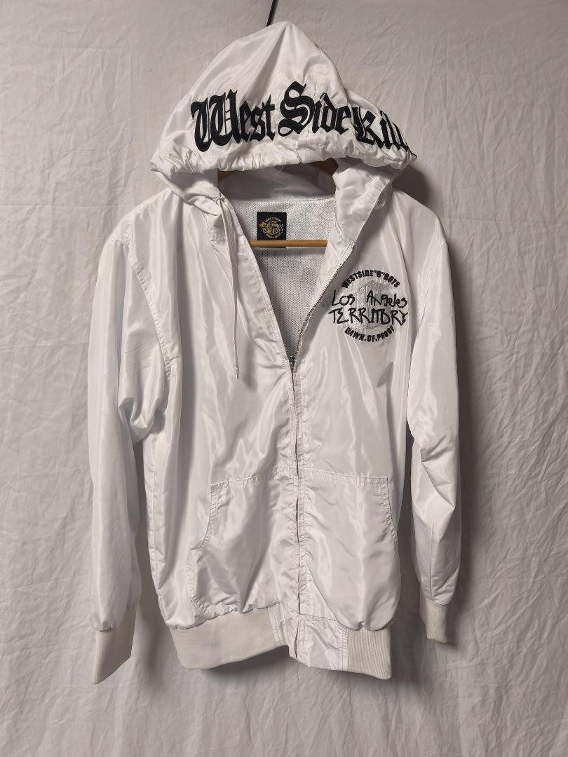 Los Angeles TERRITORY 刺繍 ナイロンジャケット メンズ S拍卖