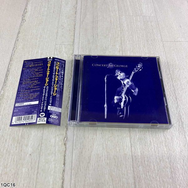 1QC16 CD / Concert for George / ジョージ・ハリスン追悼コンサート / 2枚組 / Warner Music拍卖