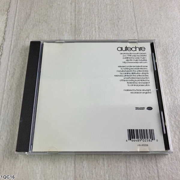 1QC16 CD / Autechre / ae ep / Warp Records拍卖