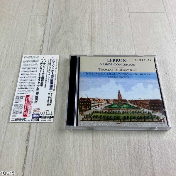 1QC15 CD / ルブラン オーボエ協奏曲集 / トーマス・インデアミューレ / エストニア国立交響楽団拍卖