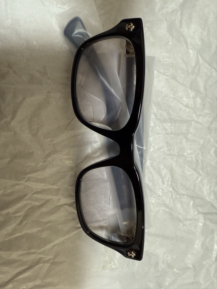 正規店 付属品完備 クロムハーツ アイウェア 美品 CHROME HEARTS GITTIN ANY?-A ノベルティ付 レンズ交換済 ゴールド拍卖