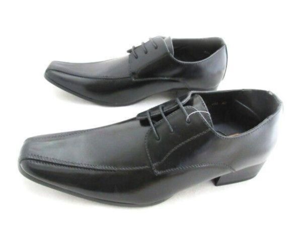 1円~L718新品LASSU&FRISSスワールトゥ/レースアップ外羽根26㌢黒♂拍卖