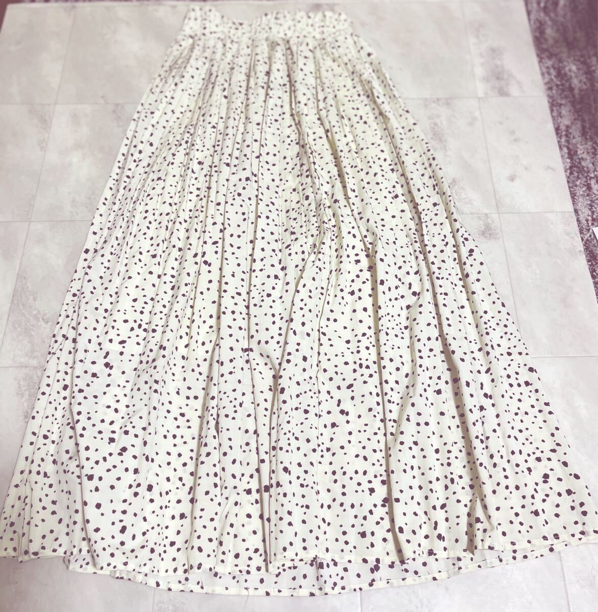 RADARISTA ダルメシアン柄 スカート ロングスカート Mサイズ拍卖