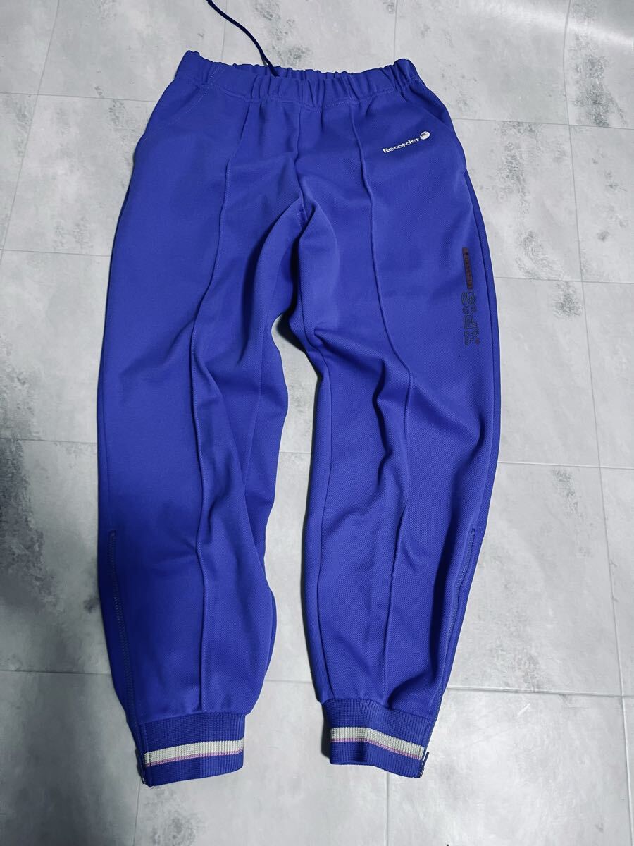 90sビンテージ【asics】アシックス トラックパンツ ジャージ 日本製 レトロ ウエスト72 Sサイズ拍卖