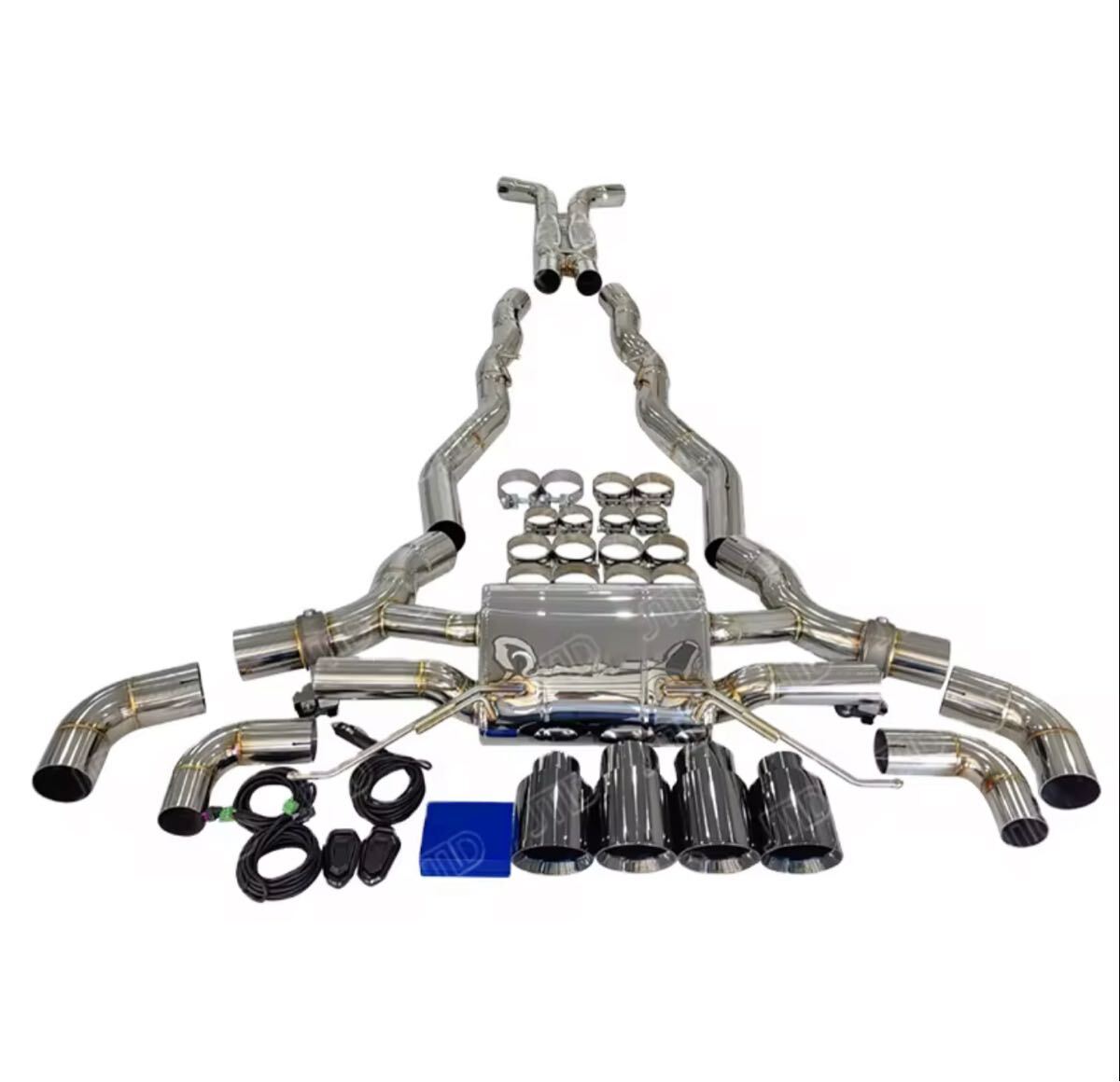 ★JTLD★ M8 F91 F92 F93 可変バルブ マフラー パイプ 中間 カスタム バルブ BMW Mスポーツ 8シリーズ 850i M850i G14 G15 G16拍卖