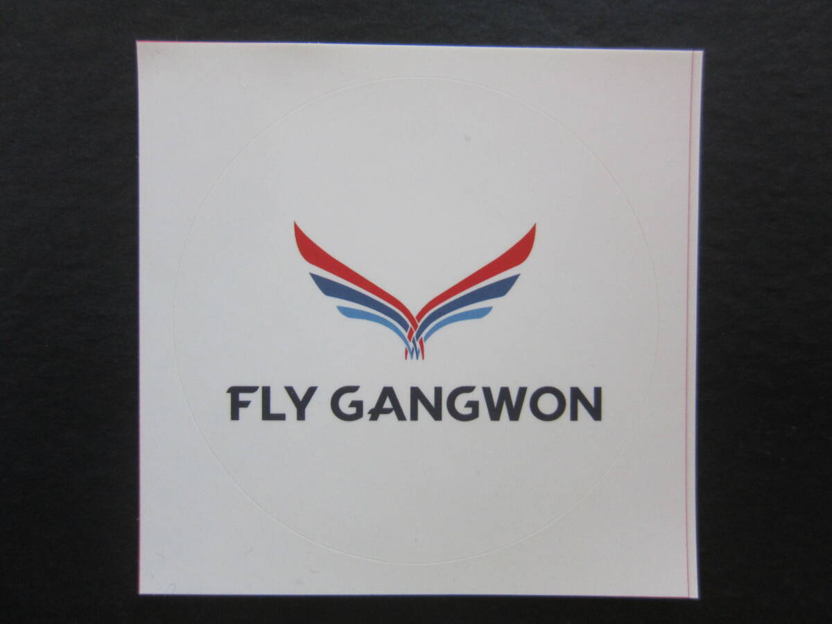GANGWON■フライカンウォン■Fly Gangwon■PARATA AIR■パラタ航空■LCC■韓国■江原■ステッカー拍卖