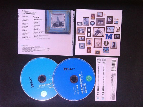 THE BOOM HISTORY ALBUM 1989-2014~25 PEACETIME BOOM CD ザ・ブーム 即決 送料200円 906拍卖
