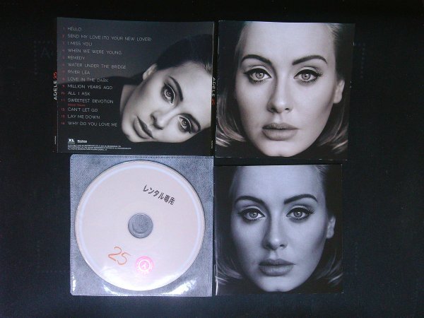 25 アデル ADELE CD アルバム 即決 送料200円 906拍卖