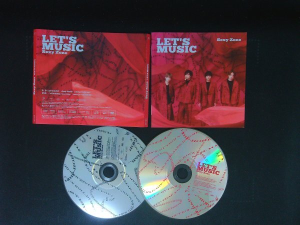 LET'S MUSIC 初回限定盤A CD DVD  Sexy Zone 即決 送料200円 924拍卖