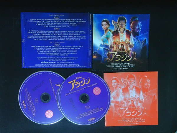 アラジン オリジナル・サウンドトラック デラックス盤 CD 2枚組 ディズニー ヴァリアス  ウィル・スミス 即決 送料200円 930拍卖