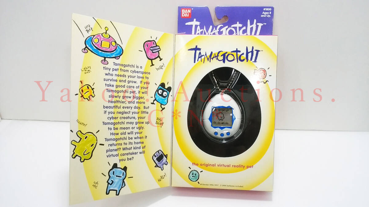 Virtual Reality Pet Tamagotchi Overseas Version (English) /たまごっち・海外版 (英語) ※カラー(白) デジタルペット 新品・未開封品拍卖