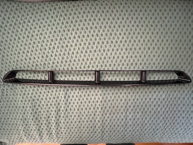 (特価) アバルト フロント インテークカバー リアルカーボン ブラック 拍卖