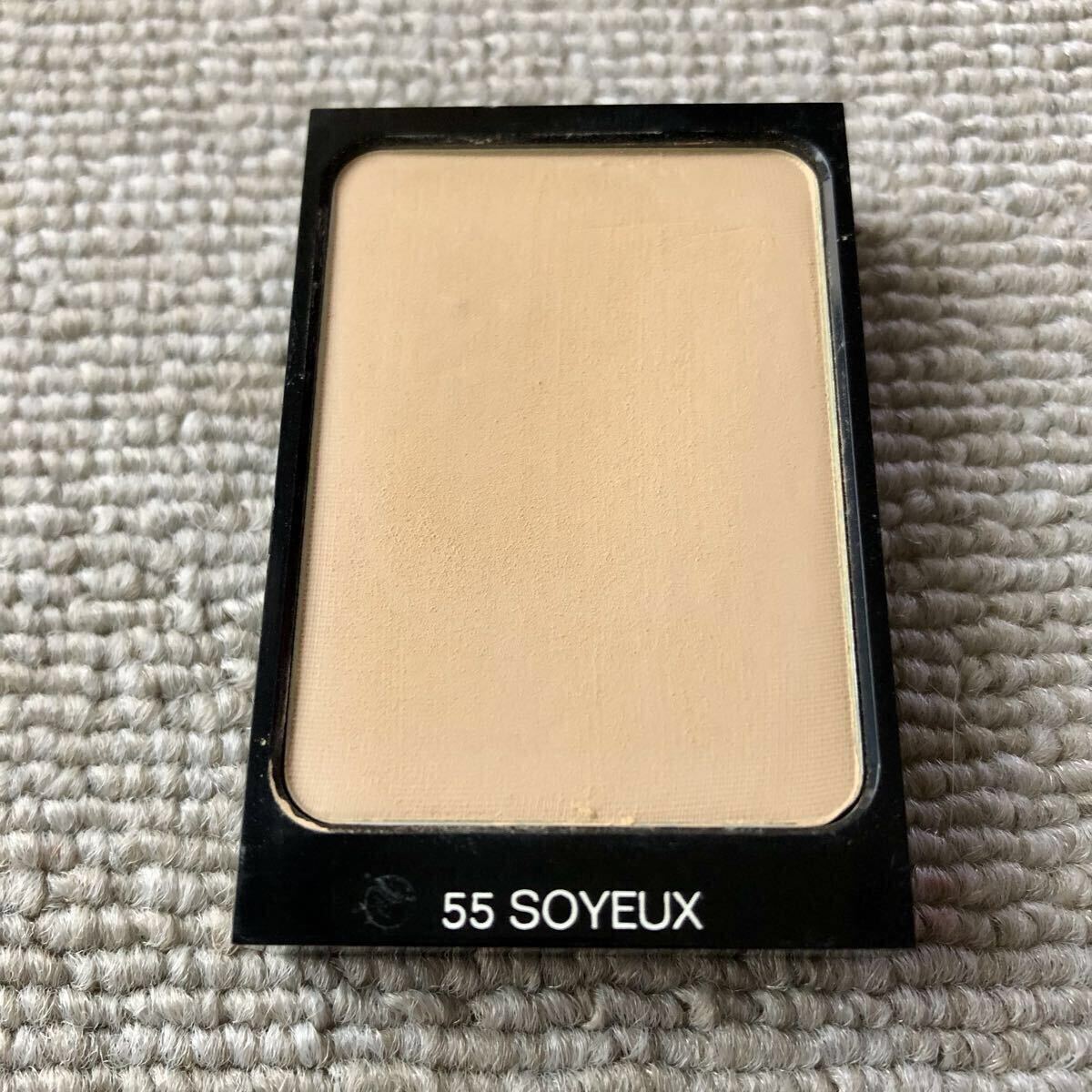 《中古》シャネル マット ルミエール コンパクト(ファンデーション)55 ソワイユ 5g テスター拍卖