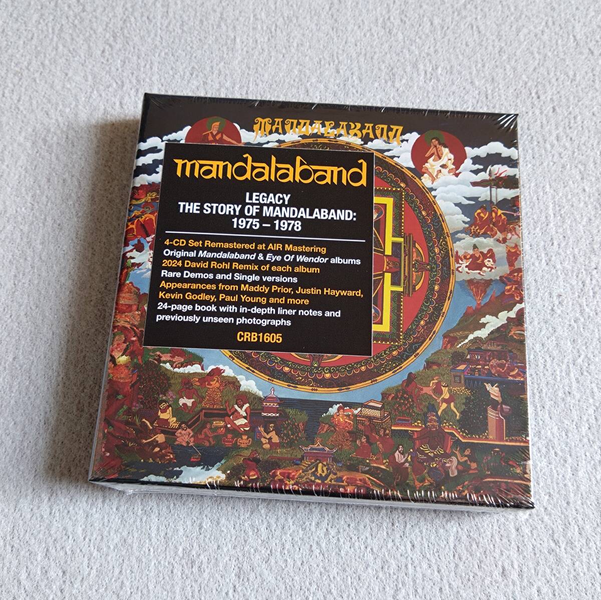 【新品未開封】 Mandalaband / Legacy: The Story Of Mandalaband 1975-1978(4CD) BOX SET マンダラバンド拍卖