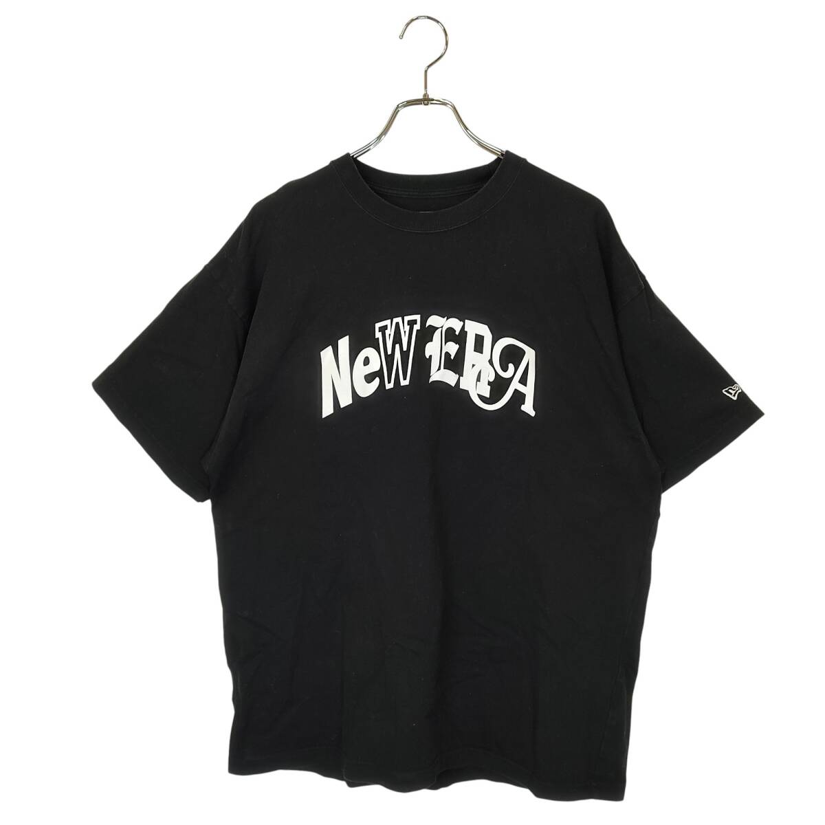 NEW ERA ニューエラ 半袖 Tシャツ L ブラック メンズ拍卖