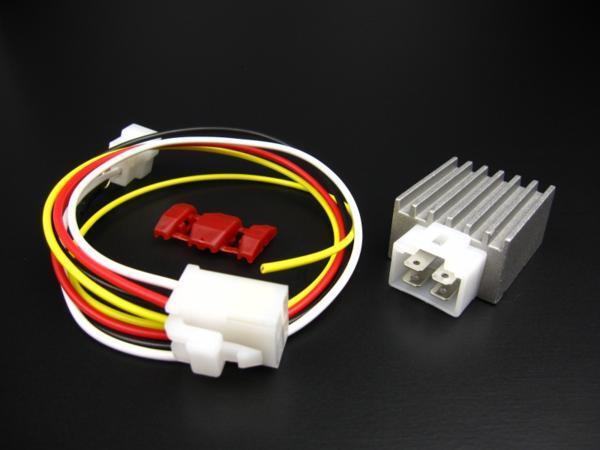 シリコンレクチファイヤからレギュレターへ変換するキット・レギュレーター 6Vダックス/シャリー拍卖