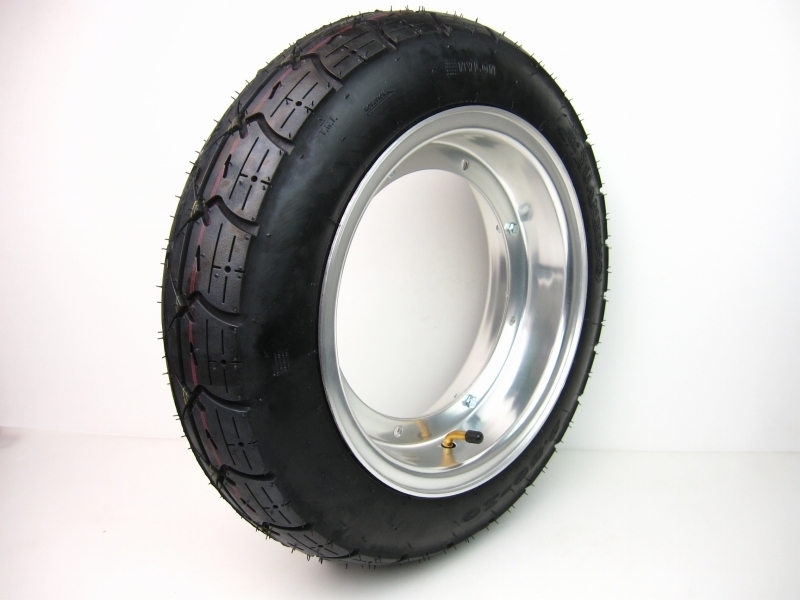 ダックス dax シャリー 10インチ3.5Jアルミホイール 3.50-10タイヤセット拍卖