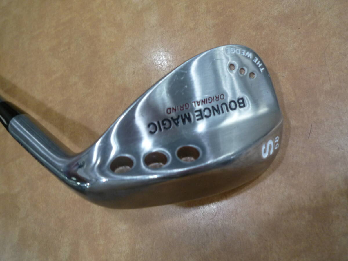 BOUNCE MAGIC・レディースウェッジ・SW58度カーボン”W"中古です!拍卖