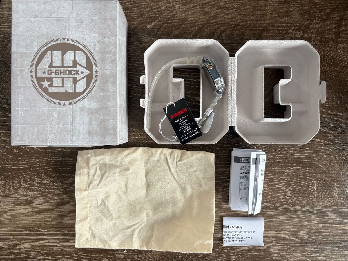 CASIO カシオ G-SHOCK Gショック GA-2140RX-7AJR 40周年 未使用品拍卖