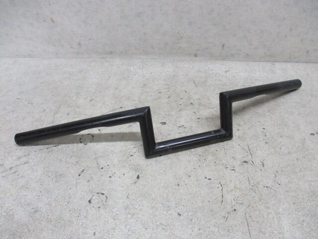 I◆ロボットハンドル905 1インチ用.25.4φ.ロボハン.Zバー.黒.4インチ高.幅69㎝.凹み有.ハーレー? 送料無料(一部地域除外)拍卖