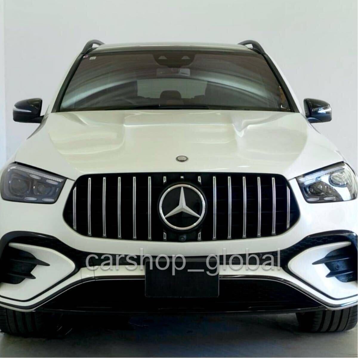 メルセデスベンツ GLE クーペ/SUVクラス W167/C167 後期 フロントグリル パナメリカーナ クロームストライプ GTR 63AMG 300d/450d等拍卖