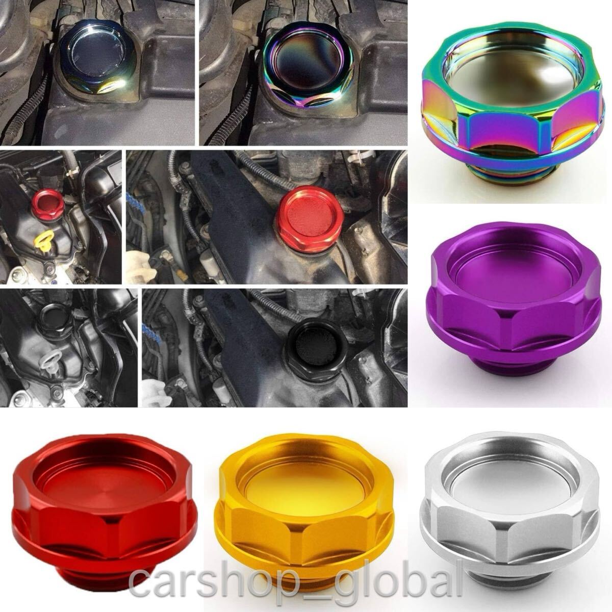 ホンダ S660対応 アルミ削り出しオイルフィラーキャップ カラー全5色有 JW5系モデル B/a/モデューロX/コンセプト/特別仕様車等拍卖