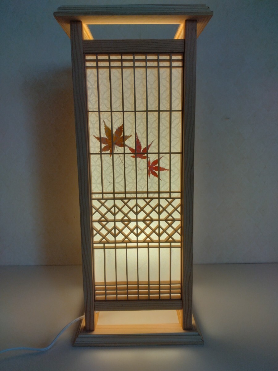 組子細工、 インテリア、 行灯、 和風、 照明、灯籠拍卖