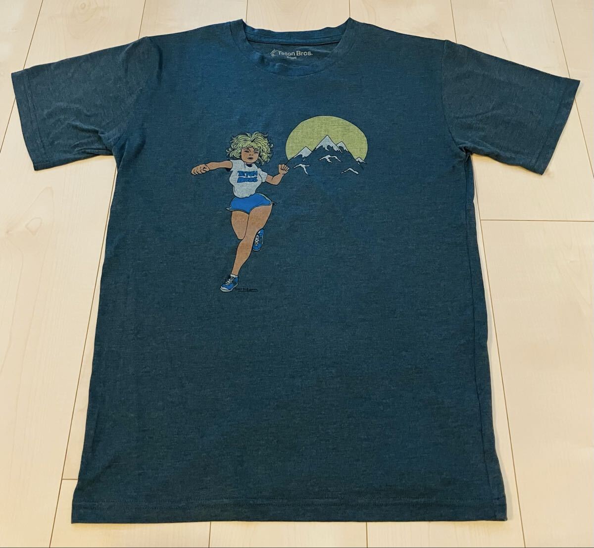 TETON BROS ティートンブロス ポリエステル速乾Tシャツ ユニセックス サイズS (アークテリクス ARC'TERYX パタゴニア PATAGONIA HOUDINI)拍卖