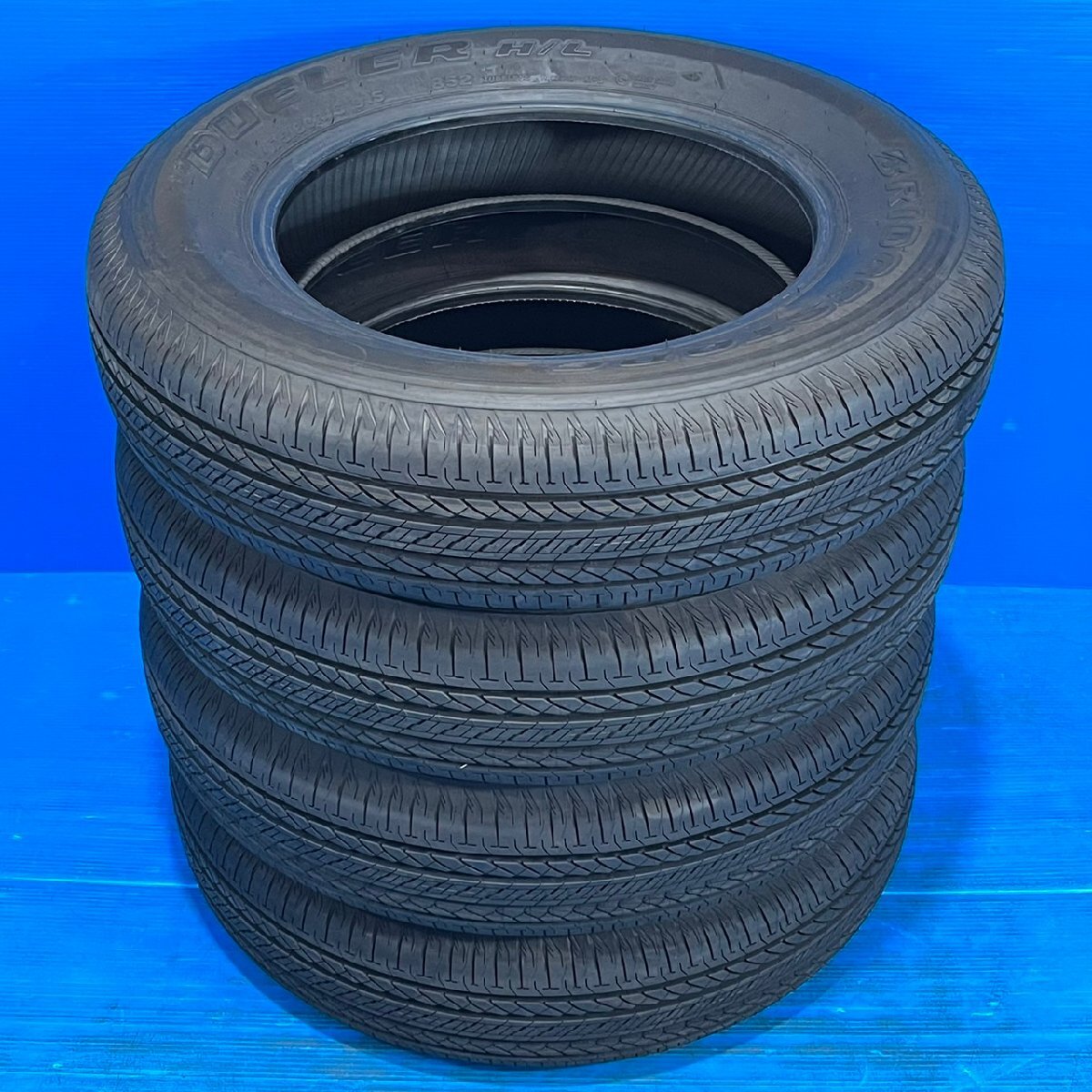 ①【新車外し 23年製 ライン残り】ブリヂストン デューラー H/L 852 175/80R16 JB64 スズキ ジムニー 超バリ山拍卖