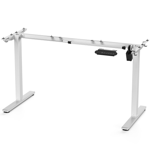 電動昇降デスク用フレーム メモリ機能付き スタンディングデスク 幅95~160cmx奥行き45cm~65cmの天板に対応 耐荷重70KG 静音 パソコンデスク拍卖