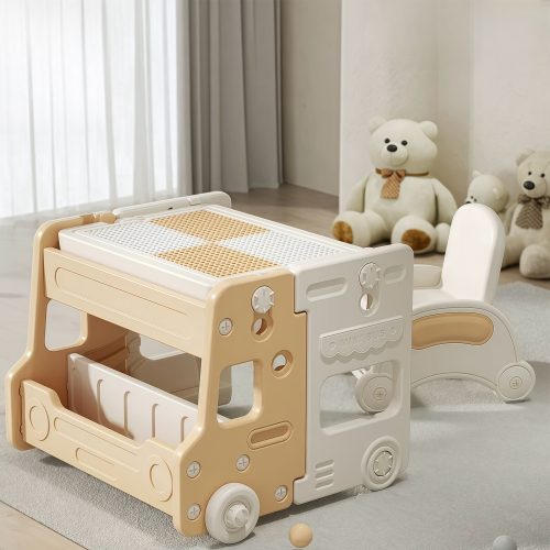 キッズデスク チェア セット ブロックテーブル ホワイトボード 折りたたみ可能 多機能 キッズテーブル ミニテーブル 【ホワイト+オレンジ】拍卖